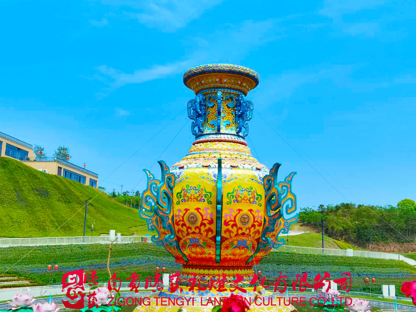 花燈制作白天效果圖