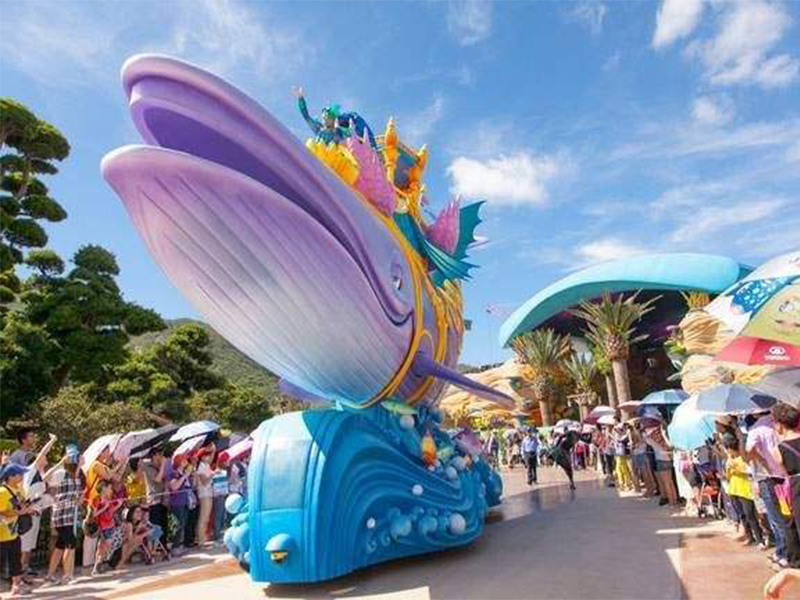 海洋花車