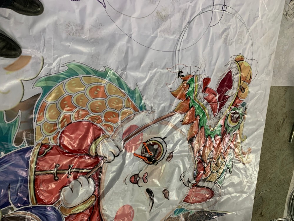 花燈制作放樣